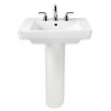 American Standard 0641800.020 - Boulevard® 8-Inch Widespread Pedestal Sink Top and Leg Combination