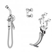 American Standard 7866115.002 - Bedpan Cleanser With Self-Closing Valve and Hook