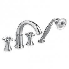 American Standard 7420920.002 - PORTSMOUTH ROMAN TUB - C SPOUT - CROSS
