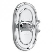 American Standard T420732.002 - Portsmouth Single Handle Thermostatic Shower Valve Trim Kit with Cross Handle