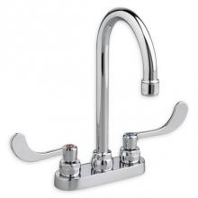 American Standard 7502175.002 - Monterrey® 4-Inch Centerset Gooseneck Faucet With Wrist Blade Handles 0.5 gpm/1.9 Lpm With Gr