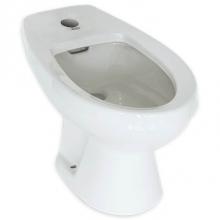American Standard 5023111.020 - Cadet® Monoblock Deck Mount Fitting Bidet Bowl
