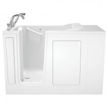 American Standard 2848.509.WLW - Gelcoat Value Series 28 x 48-Inch Walk-in Tub With Whirlpool System - Left-Hand Drain With Faucet