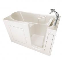 American Standard 3060.509.SRL - Gelcoat Value Series 30 x 60 -Inch Walk-in Tub With Soaker System - Right-Hand Drain With Faucet