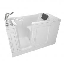 American Standard 2848.119.SLW - Acrylic Luxury Series 28 x 48-Inch Walk-in Tub With Soaker System - Left-Hand Drain With Faucet