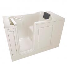 American Standard 2848.105.ALL - Gelcoat Premium Series 28 x 48-Inch Walk-in Tub With Air Spa System - Left-Hand Drain
