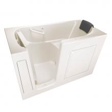 American Standard 3060.105.ALL - Gelcoat Premium Series 30 x 60 -Inch Walk-in Tub With Air Spa System - Left-Hand Drain