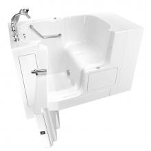 American Standard SS9OD5232LS-WH-PC - Gelcoat Premium Series 32 in. x 52 in. Outward Opening Door Walk-In Bathtub