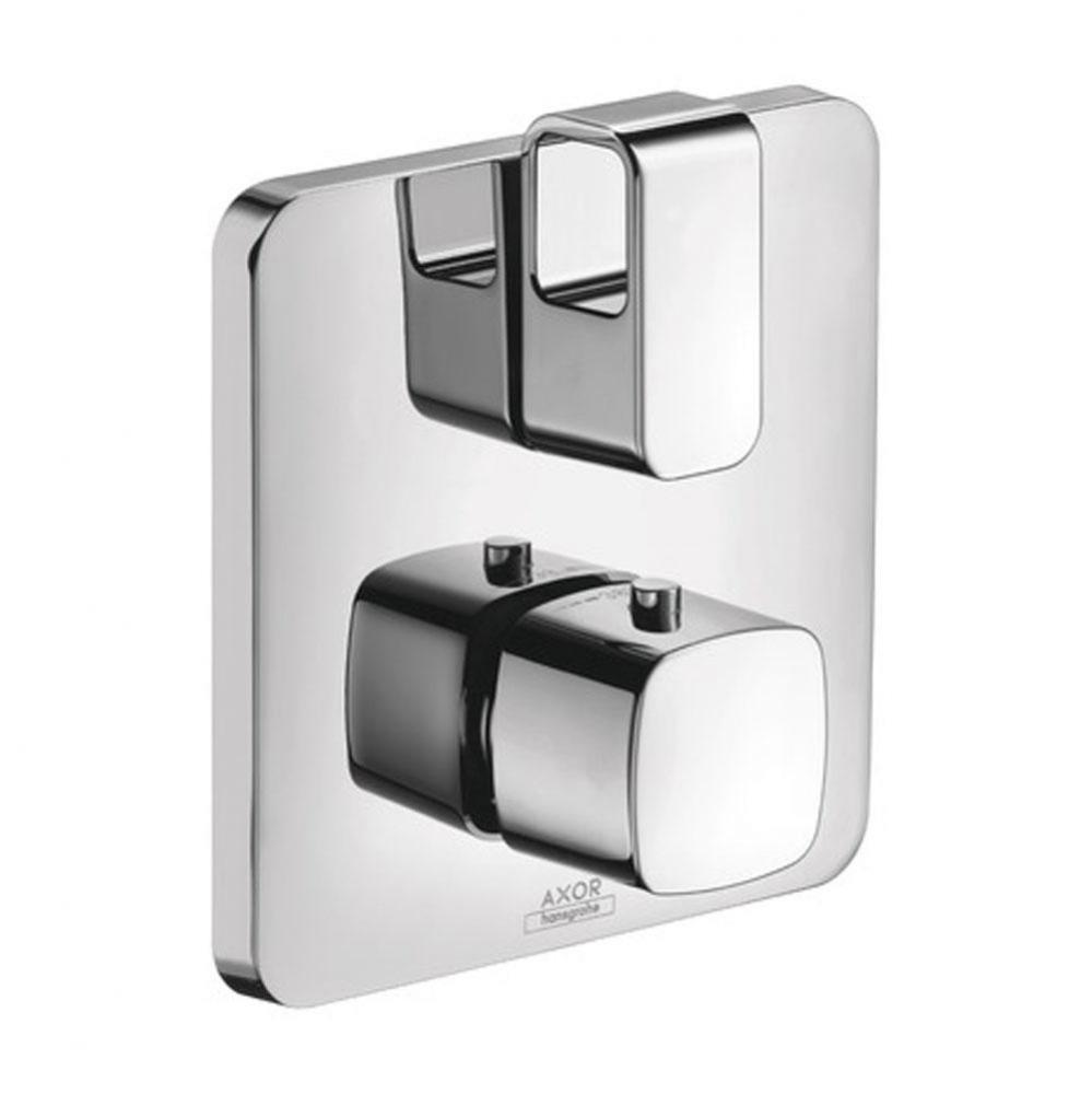 AXOR Urquiola Thermostatic Trim with Volume Control in Chrome