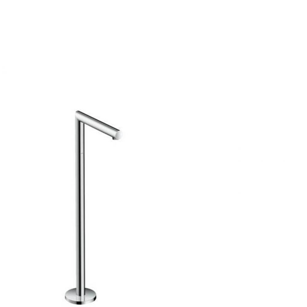 AXOR Uno Tub Spout Freestanding in Chrome