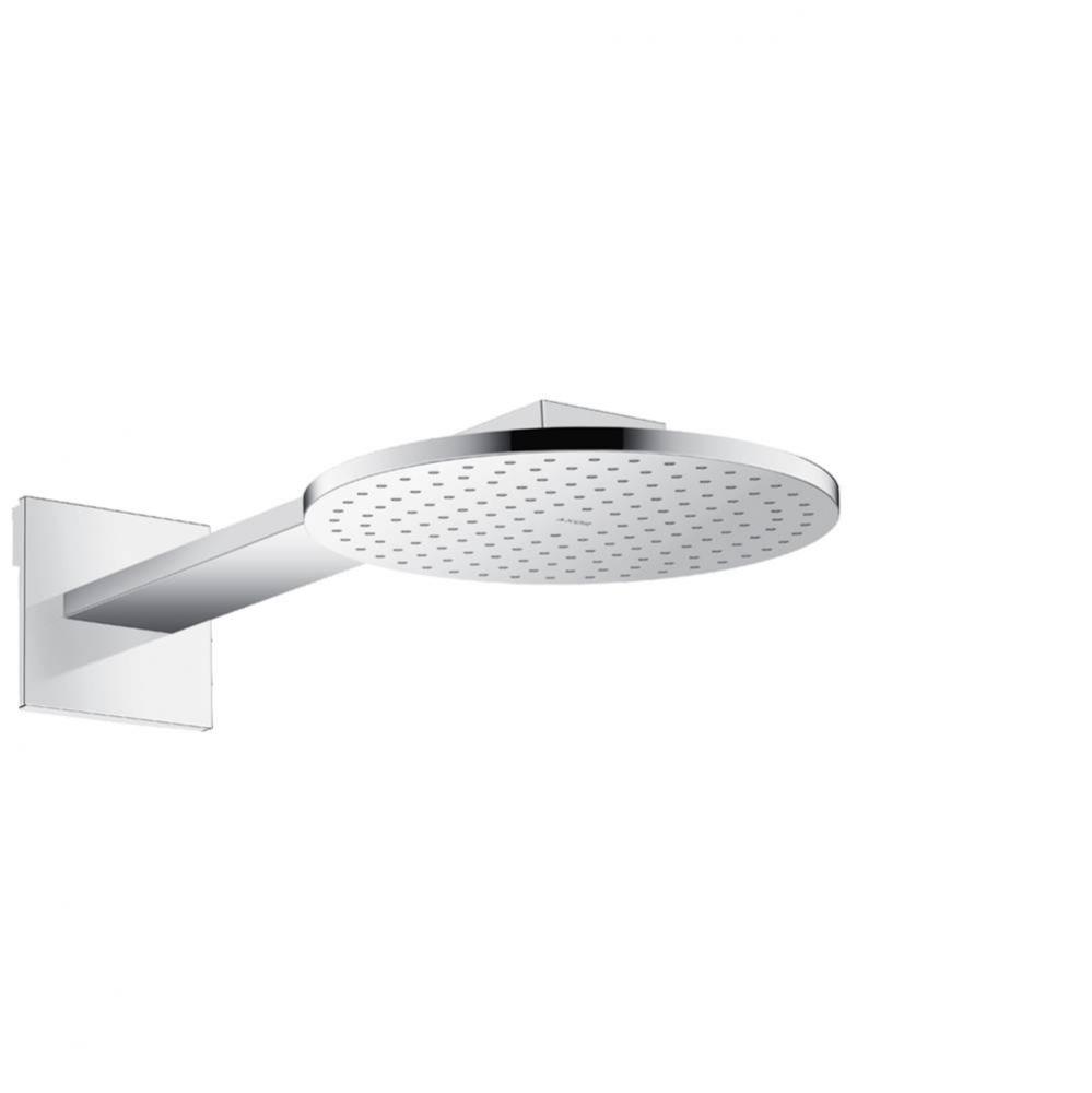 AXOR ShowerSolutions Showerhead 250 2- Jet with Showerarm Trim, 2.5 GPM in Chrome