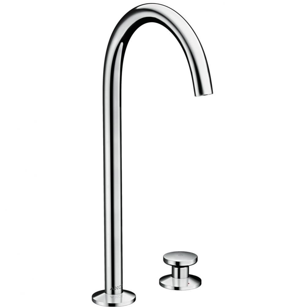 AXOR ONE 2-Hole Single-Handle Faucet 260, 1.2 GPM in Chrome