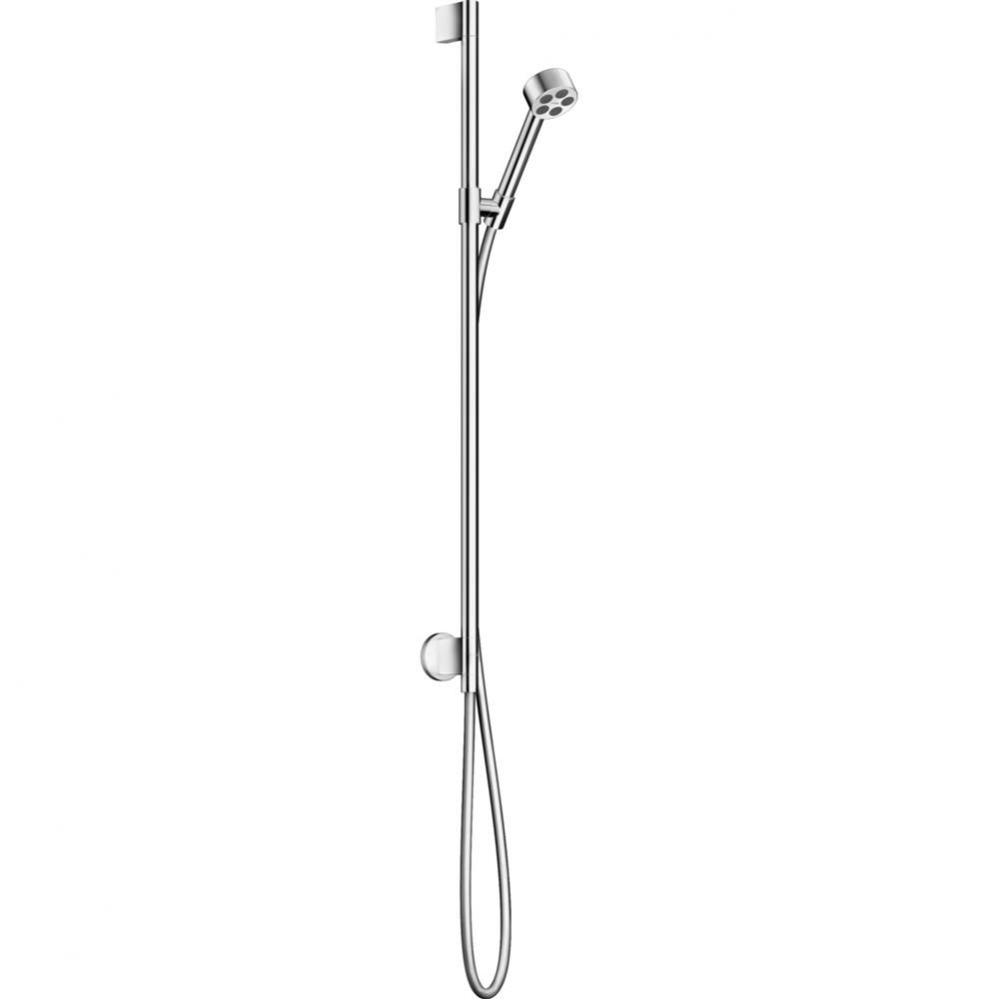 AXOR ONE Wallbar Set 75 1-Jet with Wall Outlet, 2.5 GPM in Chrome
