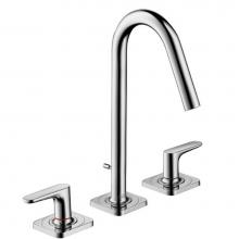 Axor 34133001 - AXOR Citterio M Widespread Faucet 160 with Pop-Up Drain, 1.2 GPM in Chrome