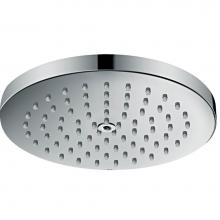 Axor 28618001 - AXOR ShowerSolutions Showerhead 180 1-Jet Powder Rain, 1.75 GPM in Chrome