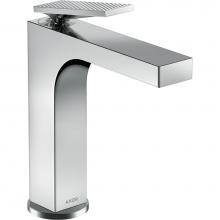 Axor 39071001 - AXOR Citterio Single-Hole Faucet 160 with Pop-Up Drain- Rhombic Cut, 1.2 GPM in Chrome