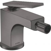 Axor 39201341 - AXOR Citterio Single-Hole Bidet Faucet with Pop-Up Drain- Rhombic Cut, 1.5 GPM in Brushed Black Ch
