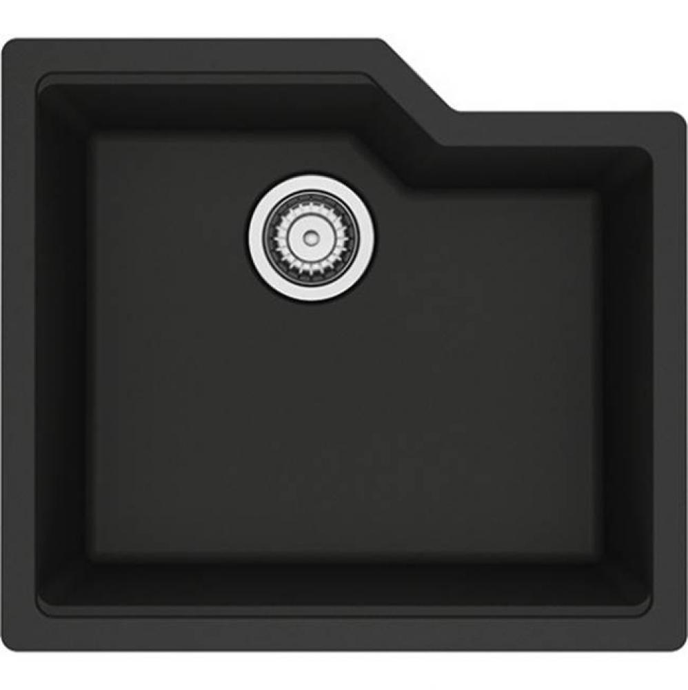 Urban Granite Sgl Bowl Matte Black