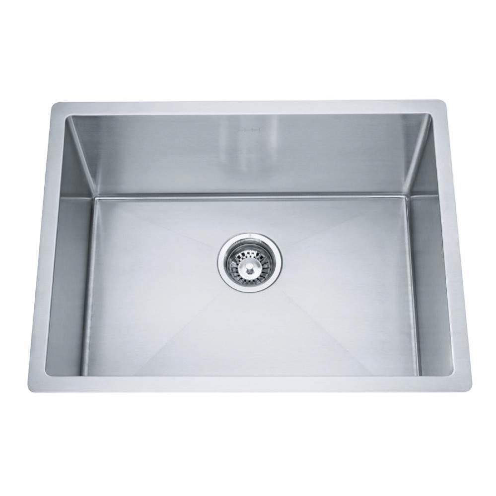 Outdoor 25.0-in. x 19.0-in. 18 Gauge T316 Stainless Steel Undermount Single Bowl Outdoor Sink - OD