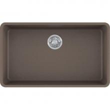 Franke KBG11031STO - Kubus Undermountgranite Storm Sgl 36Cab