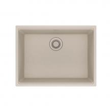Franke MAG11023-CHA - Franke Maris Undermount 25-in x 18.94-in Fragranite Single Bowl Kitchen Sink in Champagne
