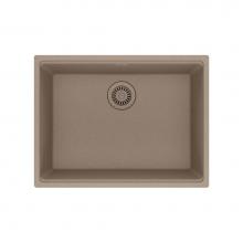 Franke MAG11023-OYS - Franke Maris Undermount 25-in x 18.94-in Fragranite Single Bowl Kitchen Sink in Oyster