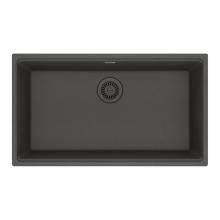Franke MAG11029-SLG - Maris Undermount 31-in x 17.81-in Granite Single Bowl Kitchen Sink in Slate Grey