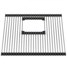 Franke PKG20-36RM - 17.8-in. x 13.5-in. Stainless Steel Bottom Roller Mat for Peak PKG11020 Sinks
