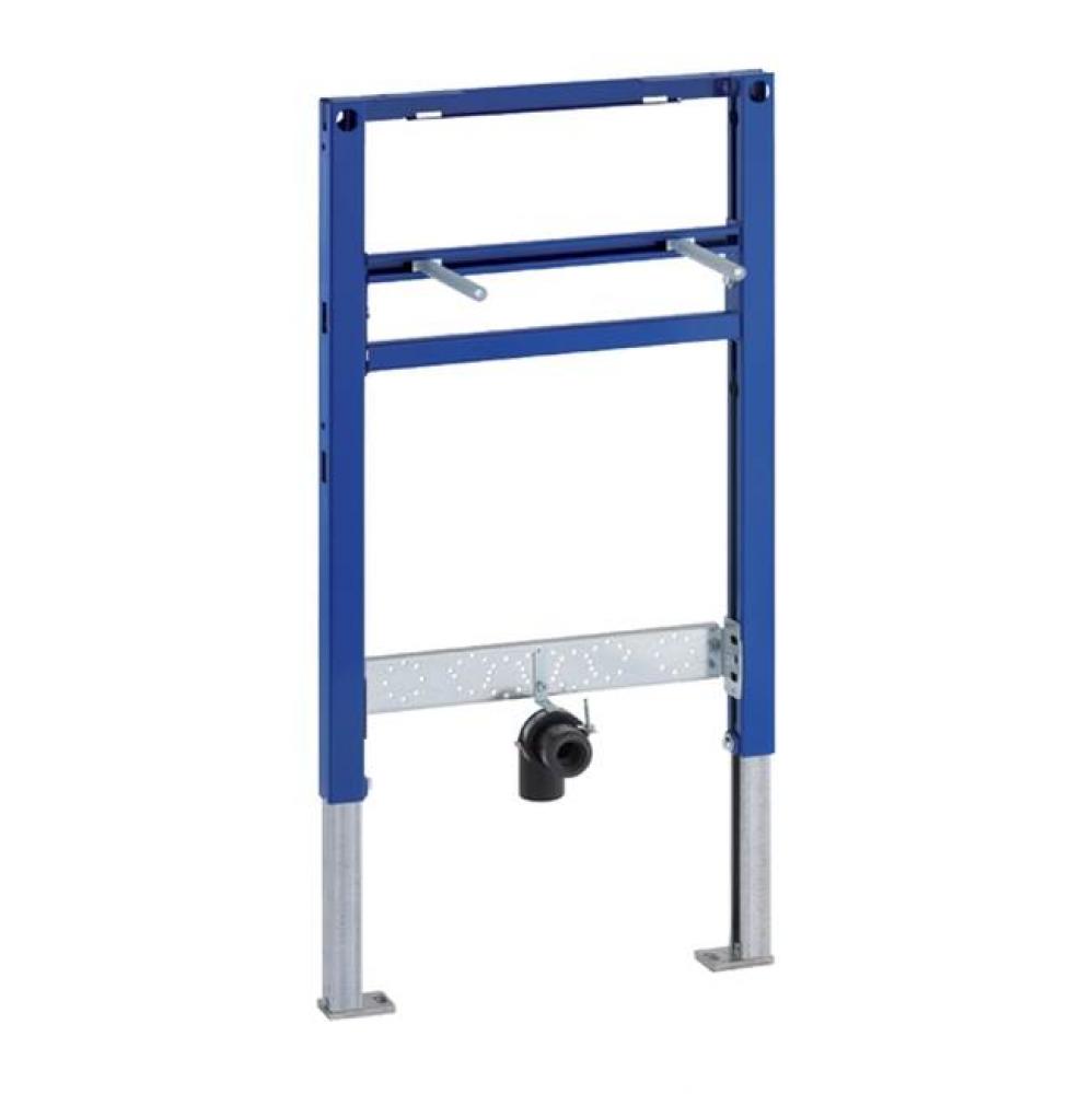 Geberit Duofix element for washbasin, 82-98 cm, deck-mounted tap: 50x82-98x7.5cm,