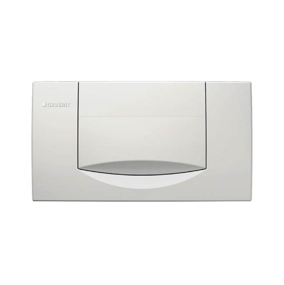 Geberit 200F actuator plate for stop-and-go flush: white