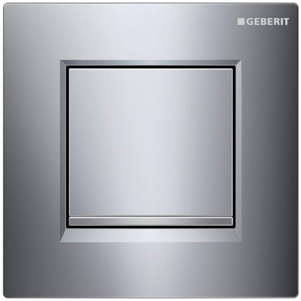 Geberit urinal flush control with pneumatic flush actuation, Type 20 (ex. Type 30) actuator plate,