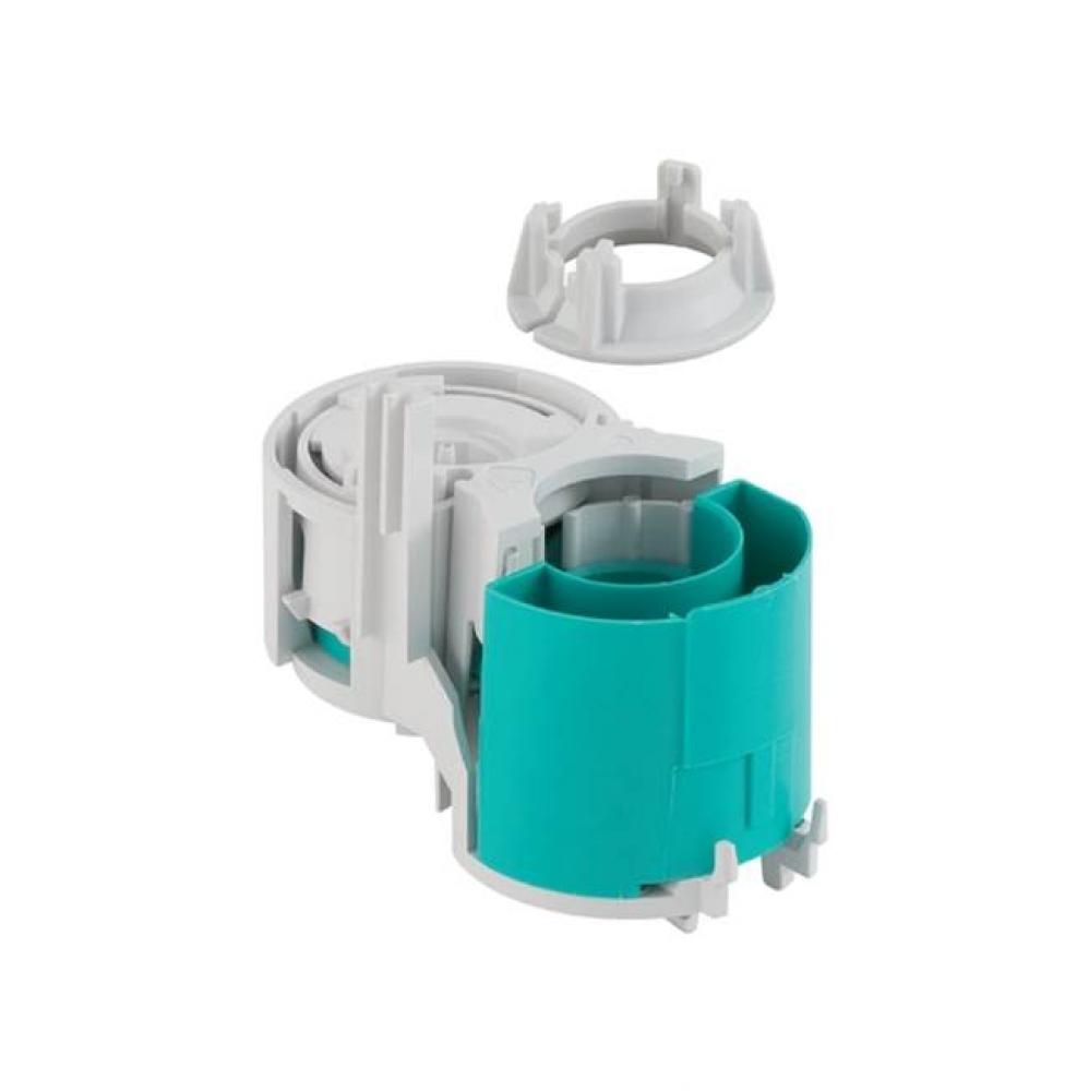 Geberit flushing device for WC flush control with pneumatic flush actuation, single flush