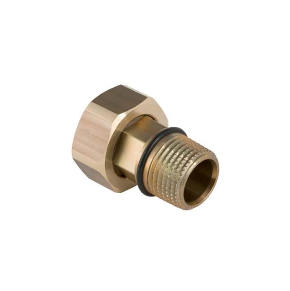 Geberit water connection nipple for urinal flush control