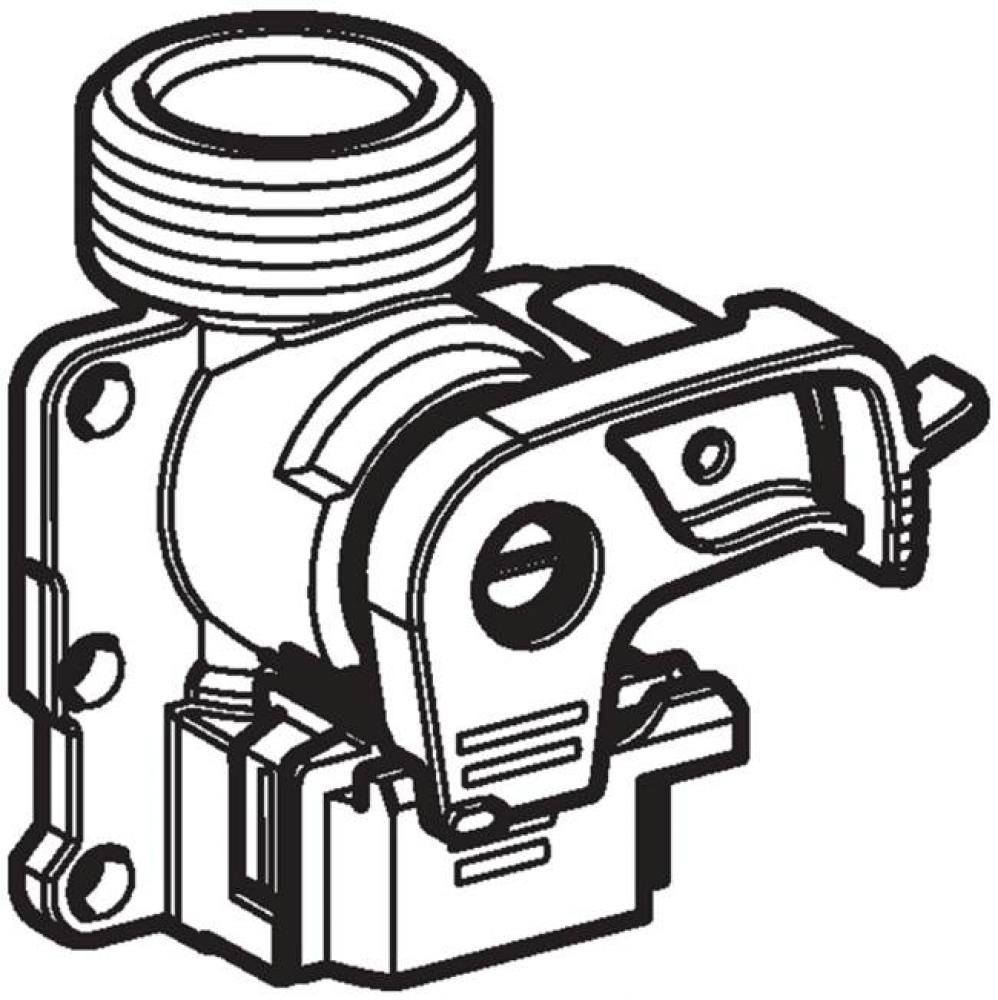 Geberit throttle, plastic