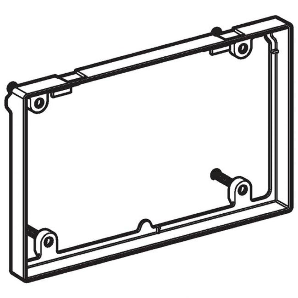 Geberit compensation frame for Sigma60 actuator plate, square: Product material=Die-cast zinc