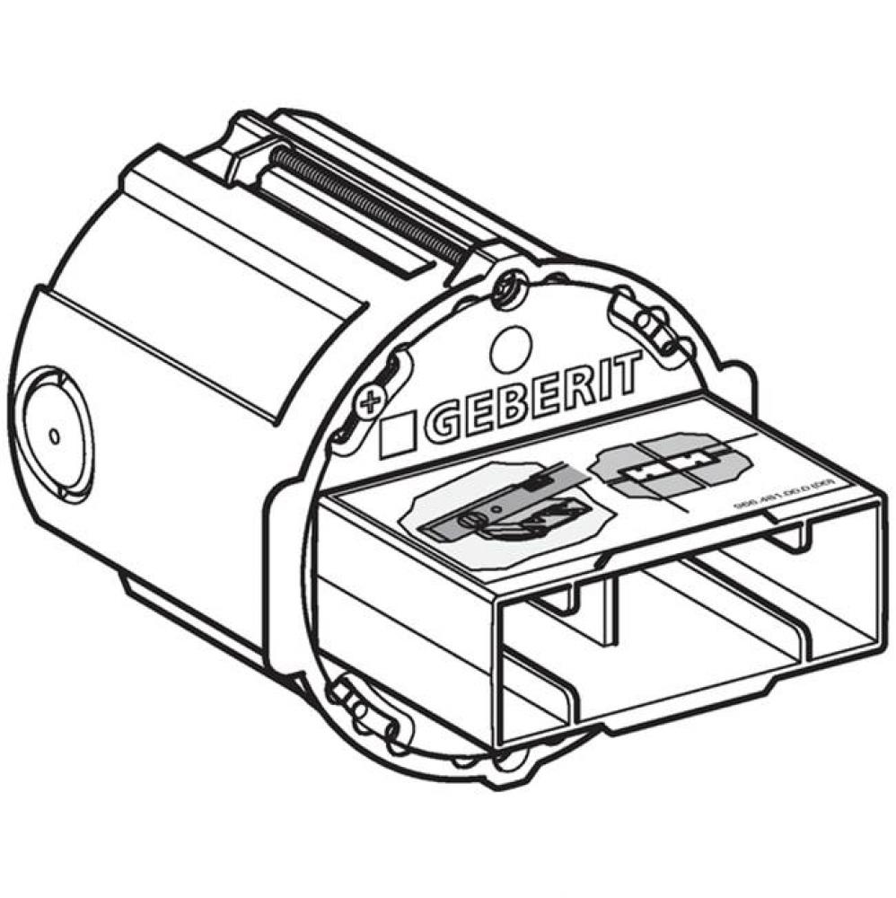 Geberit installation set for Type 70 remote flush actuation