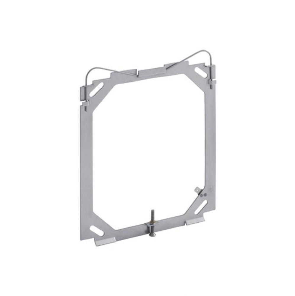 Geberit mounting frame for urinal flush control with pneumatic flush actuation, Highline actuator