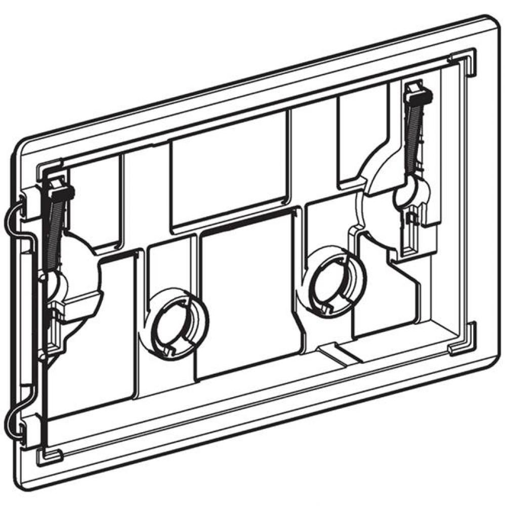 Geberit mounting frame for Omega actuator plates