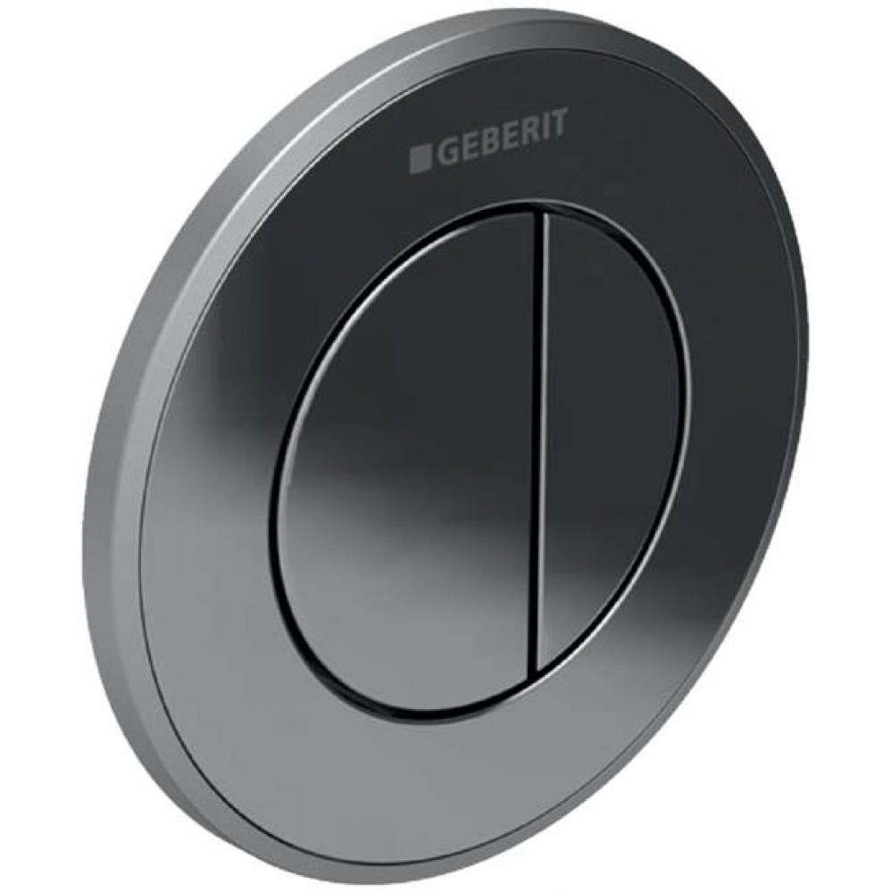 Showroom actuator Geberit remote flush actuation type 10 for dual flush, concealed actuator: brigh