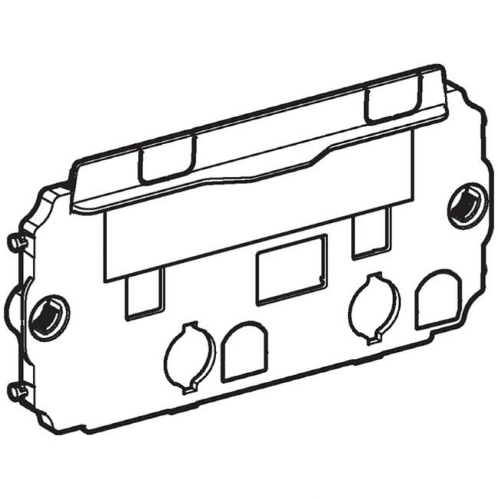 Geberit protection plate for Omega cover plate, surface-even