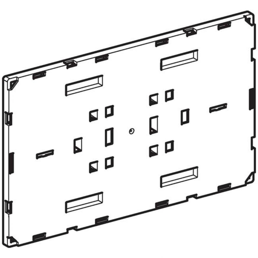 Geberit support plate for Sigma cover plate, surface-even