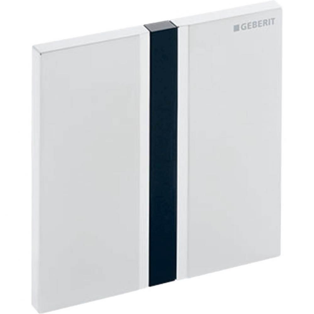 Geberit Type 50 cover plate, square: chrom / brushed