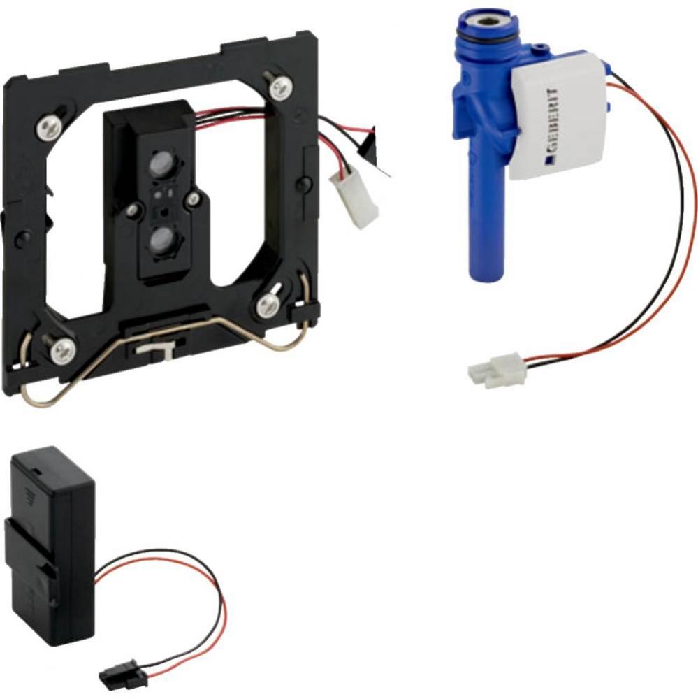 Geberit Type 01 urinal flush control with electronic flush actuation, battery operation, without c