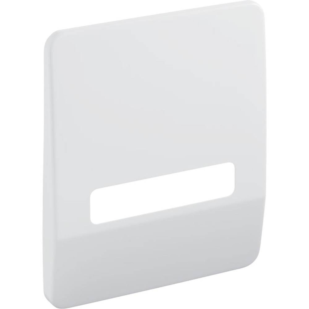 Geberit Highline cover plate: brushed, Product material=Stainless steel