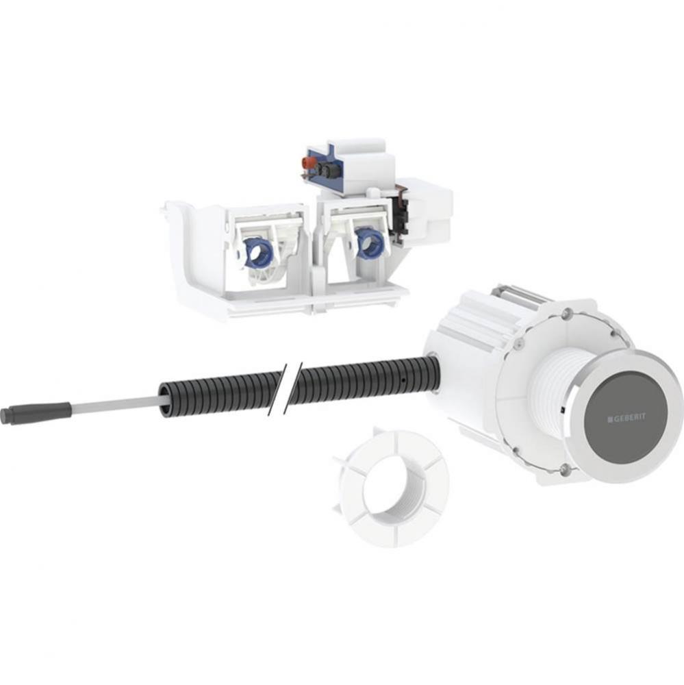 Geberit electronic WC flush control, mains operation, for Sigma concealed cistern 12 cm, with Type