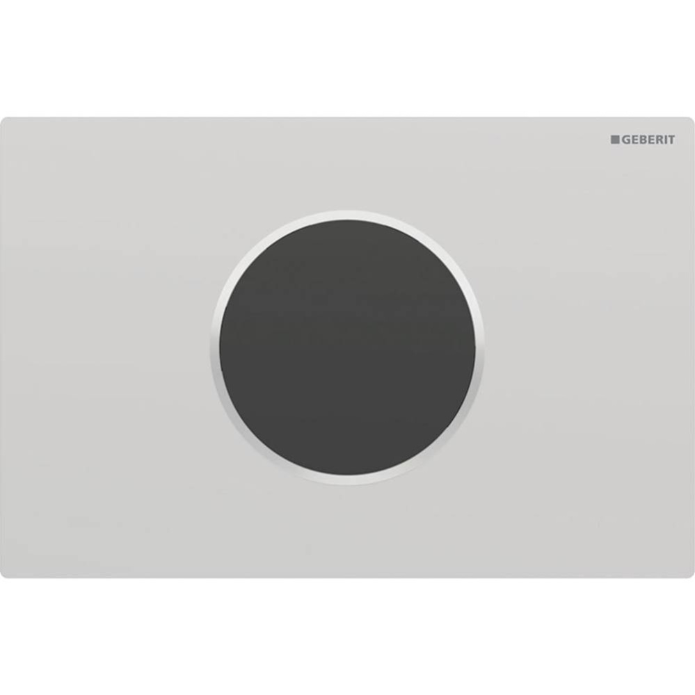 Geberit electronic WC flush control, mains operation, for Sigma concealed cistern 12 cm, with Sigm