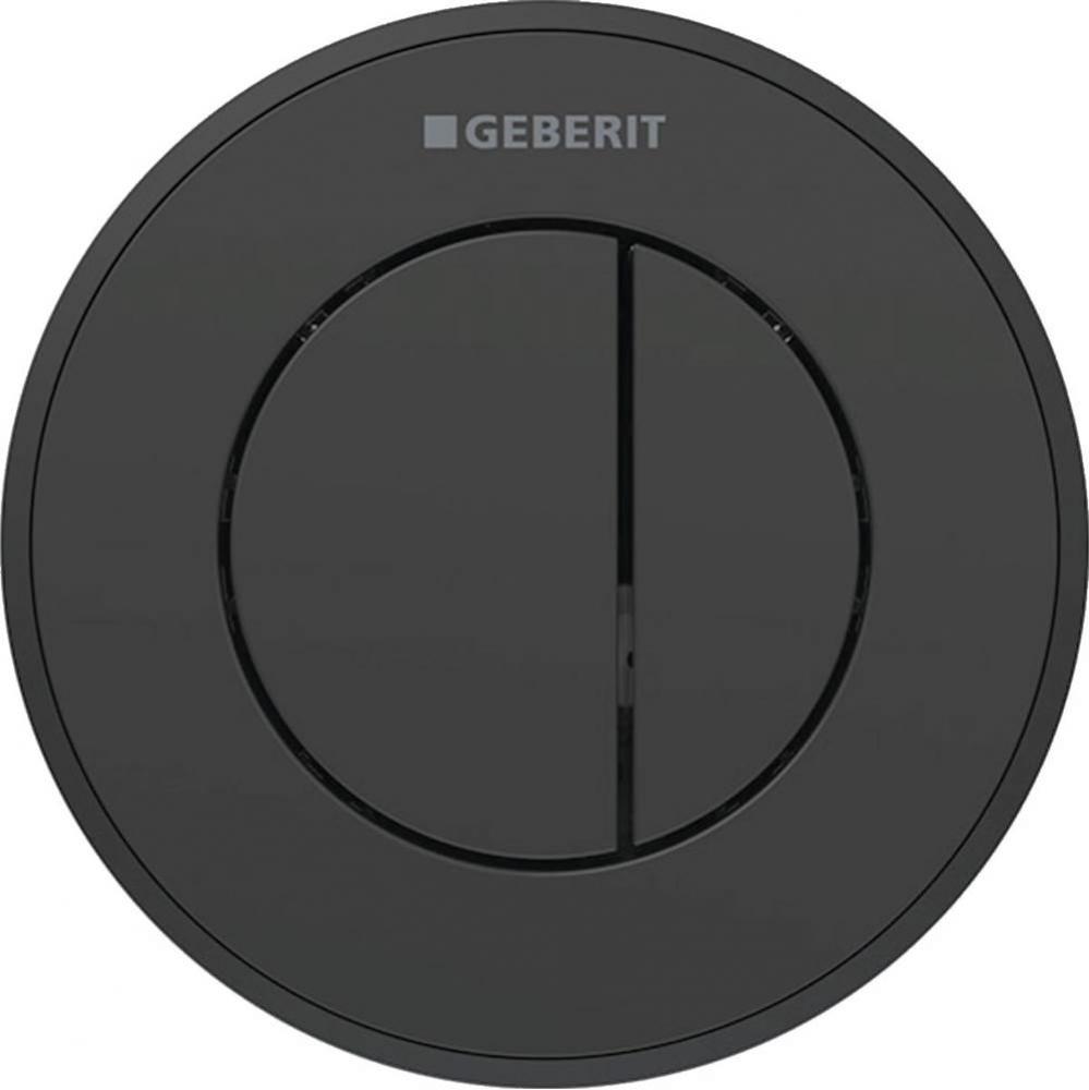 Geberit Type 10 remote flush actuation, pneumatic, round, for dual flush, concealed actuator: Coll