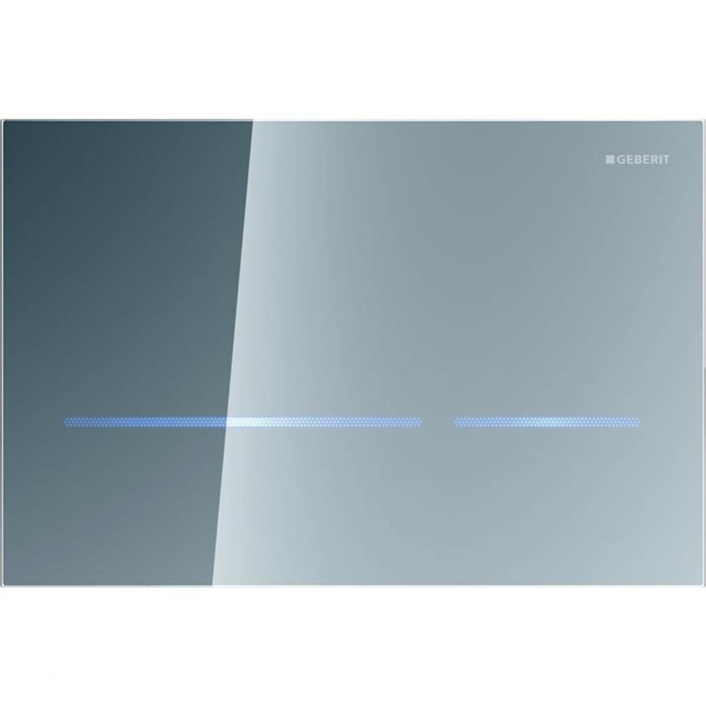 Geberit electronic WC flush control, mains operation, for Sigma concealed cistern 8 cm, with Sigma