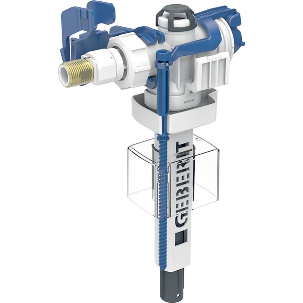 Geberit Type 383 fill valve, lateral water supply connection, 3/8'', nipple made of bras
