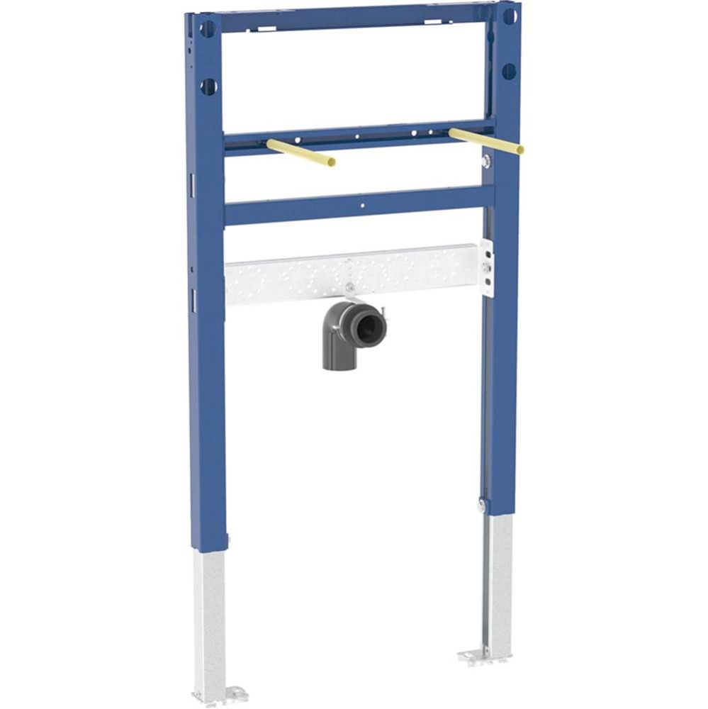 Geberit Duofix element for washbasin, 82-98 cm, deck-mounted tap: 50x82-98x7.5cm,